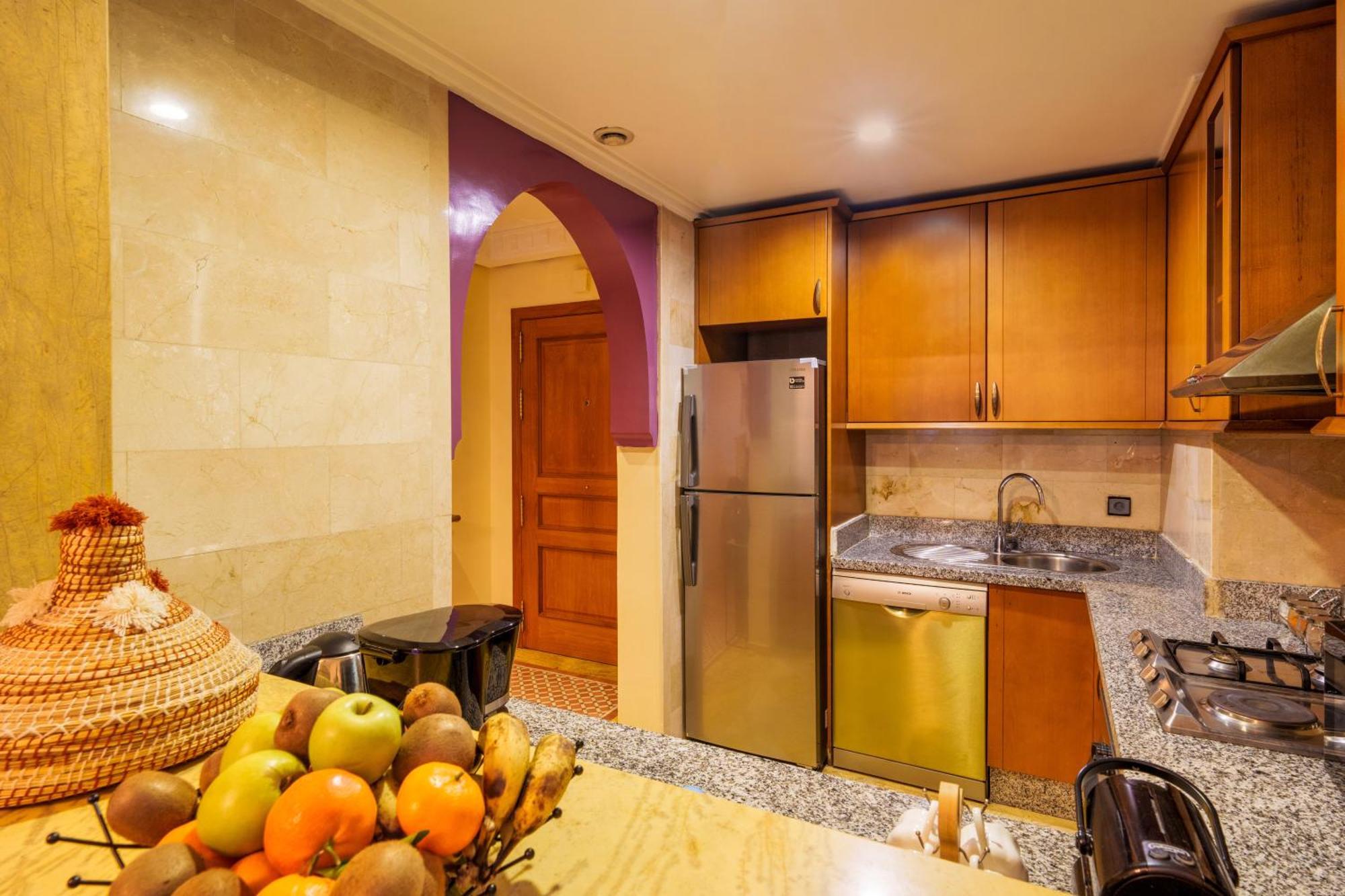 Appartement Haut Standing Gueliz Plaza Avec Vue Маракеш Екстериор снимка